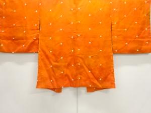 絞り水玉模様暈し羽織